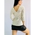 blusa de tricô off white ZARA TAM P - comprar online