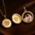 Colar Relicário Love coração cravejado com foto banhado à ouro 18k na internet
