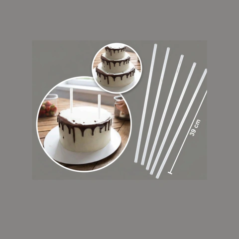 Varilla de Soporte para Torta 39 cm x 5