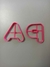 Cortante Cortantes Desing Letras P _ A (dia del padre)