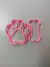 Cortante Cortantes Desing set Huella y Hueso x 2