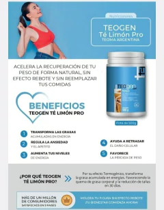 Teogen Pro - Té Limón - Teoma-Sanki