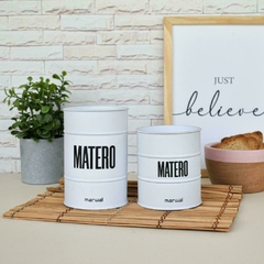 Yerbero y azucarero MATERO - Cebados Del Mate