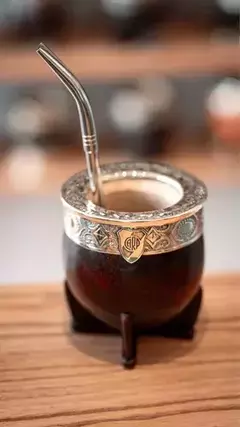 Mate Imperial con Dije de Fútbol - Cebados Del Mate