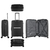 MALA DE VIAGEM BEST M70 24" PRETO - comprar online