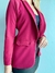 Blazer Alfaiataria Alongado - Cherry - comprar online