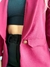 Blazer Alfaiataria Alongado - Cherry na internet