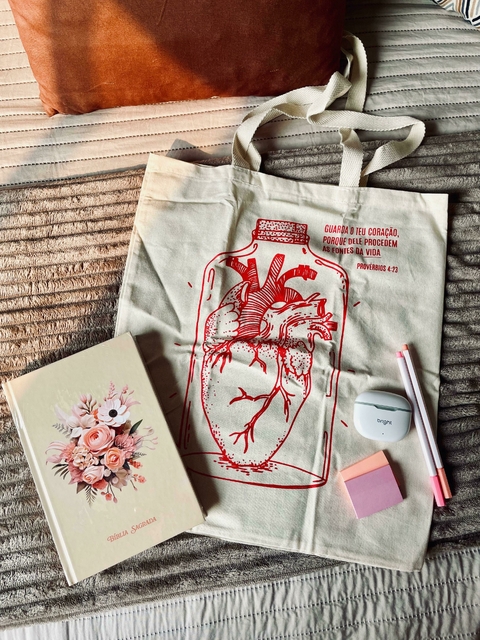 Ecobag Guarde o seu coração