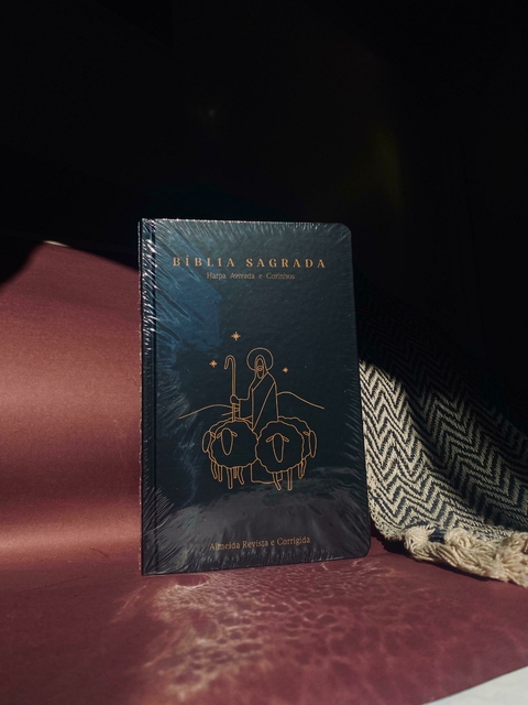 Biblia Sagrada Bom Pastor | ARC | Letra Maior| Capa Dura | Harpa Avivada e Corinhos