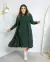 Conjunto Plus size Vestido E Cardigan Basset