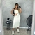 Vestido Fenda Kardashian
