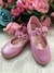 Sapatilha Doce Pe Rosa Flores - OutBella Kids