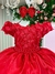 Vestido Juvenil Miss Cherry Paloma Vermelho - comprar online