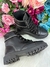 Bota/Coturno Ousadia Preta Adulta Strass - comprar online
