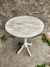 Mesa arrime torneada redonda. - Mym Muebles