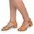 Sandalias Femininas Couro Legítimo Salto Grosso - Nikity Shopping