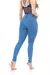 Calça Strech Skinny, Azul Claro Délavé na internet