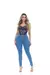 Calça Strech Skinny, Azul Claro Délavé - loja online