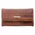 Carteira Feminina Grande Couro Caramelo - comprar online