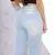 Azul Clara Premium Denim Jeans, Calças Flare para Mulher - comprar online