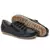 Tênis Feminino Casual Couro Legítimo Preto Slip On - loja online