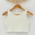 Cropped Liso Branco (3676) - comprar online