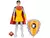 Imagem do Action Figure Eric Cartoon Classics Caverna do Dragão Hasbro