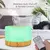 Purificador com luz led, 300ml - Nikity Shopping