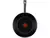 Frigideira Antiaderente Wok Rochedo de Alumínio Vermelho e Preto 28cm - comprar online