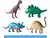 Coleção Dinossauro Bee Toys - comprar online
