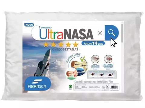 Travesseiro Nasa Viscoelástico