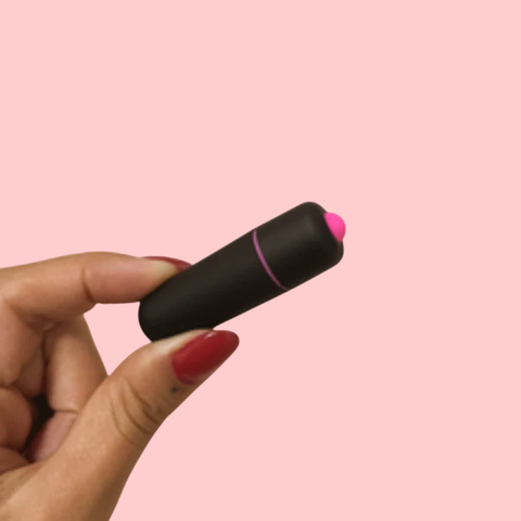 Mini Bullet - Cápsula Vibratório Aveludado -