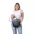 Bolsa Feminina Pequena Transversal de Ombro em Couro - Mandala - Alice Monteiro - comprar online