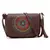 Bolsa Feminina Pequena Transversal de Ombro em Couro - Mandala - Alice Monteiro na internet