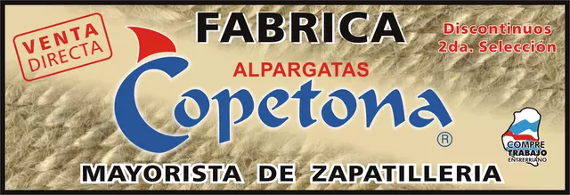Alpargatas Copetona