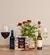 Cesta de Rosas, Vinhos e Chocolates - comprar online