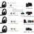 Fone Gamer ultra bass estéreo com fio, microfone. PS4, PS5, smarthphones e pc - PromoZone