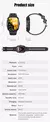 Smartwatch militar Original, A Prova D'água, COLMI-P76 - PromoZone