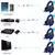 Fone de Ouvido estéreo com microfone Gamer, Led Brilhante, Ps5, Ps4, xbox, PC na internet