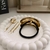 Puny Cuff / Elástico para Cabelo em Banho Ouro - loja online