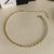 Choker Aro Torcida - Ouro na internet