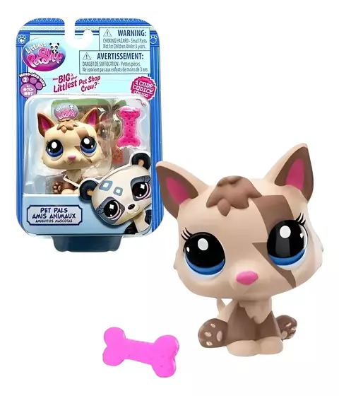 Littlest Pet Shop Serie 2 Animalitos Gato Marron #73 Juguete
