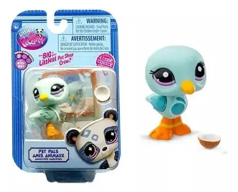 Littlest Pet Shop Serie 2 Animalitos X1 Gaviota #78 Juguete