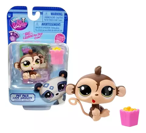 Littlest Pet Shop Serie 2 Animalitos X1 Mono #85 Juguete