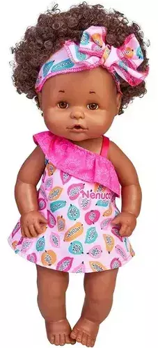 Muñeca Nenuco Negra Bebote Con Vestido Nenucos Del Mundo