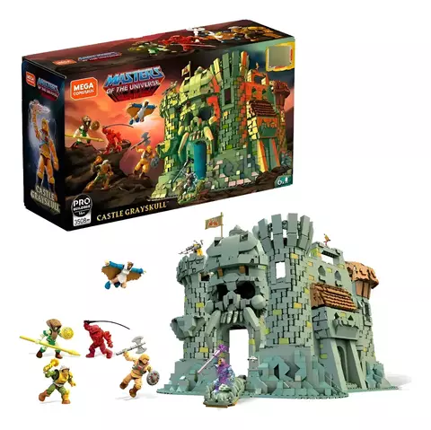 Castillo Grayskull Masters Of Universe He-man Mega Construx