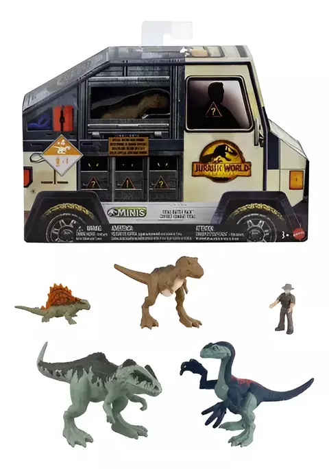 Jurassic World Dominion Pack Sorpresa X5 Minis Dinosaurio