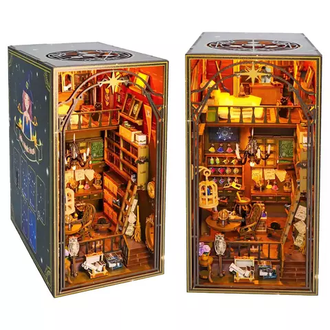 Rompecabezas 3d Puzzle Mira Magic House Mdf Diy