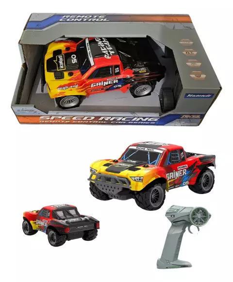 Auto Control Remoto Rojo 1:18 R/c Juguete Autito