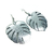 Aretes Monstera - comprar en línea
